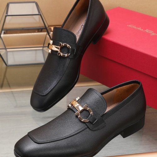 Salvatore Ferragamo Leather Shoes For Men #1156271
