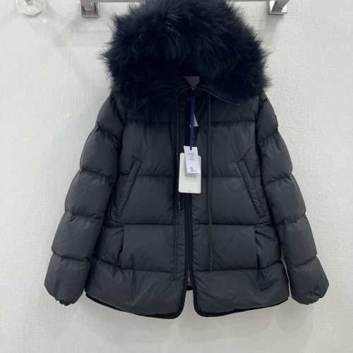 Moncler Down Feather Coat Long Sleeved For Women #1156350