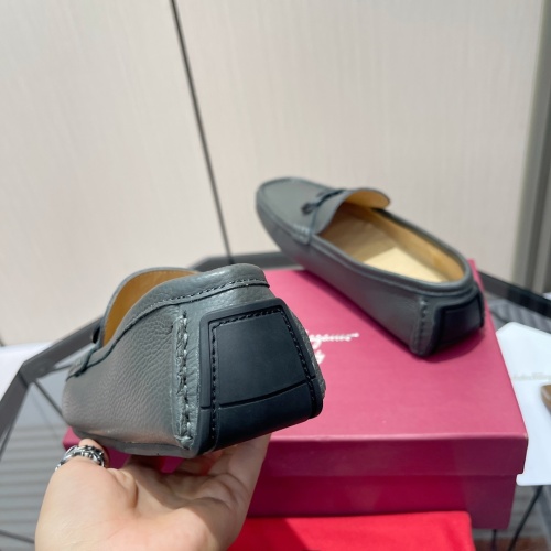 Replica Salvatore Ferragamo Leather Shoes For Men #1156442 $102.00 USD for Wholesale