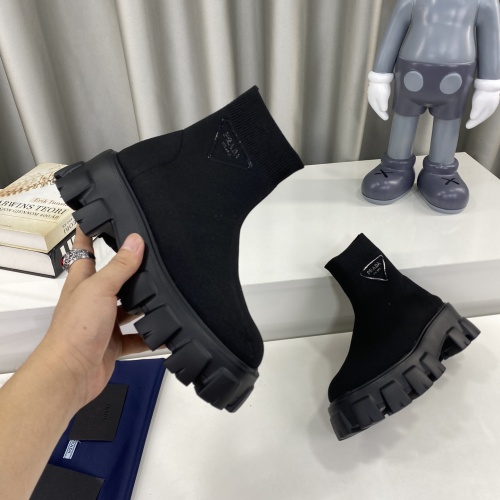 Replica Prada Boots For Men #1156451 $92.00 USD for Wholesale