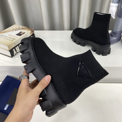 Replica Prada Boots For Men #1156451 $92.00 USD for Wholesale