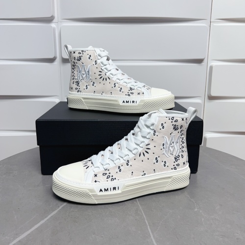 Amiri High Tops Shoes For Women #1156530 $122.00 USD, Wholesale Replica Amiri High Tops Shoes