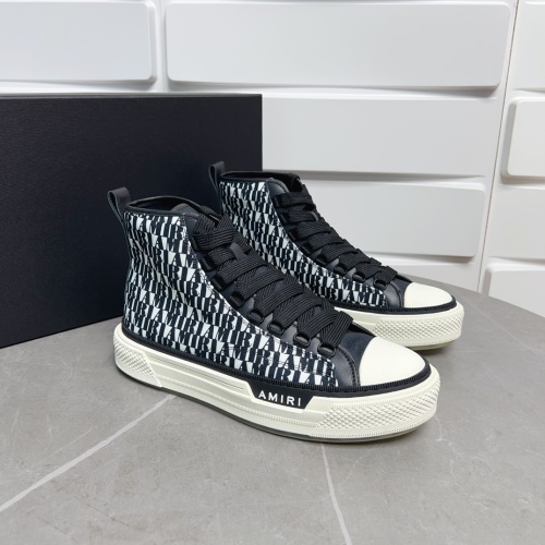 Replica Amiri High Tops Shoes For Men #1156539 $122.00 USD for Wholesale