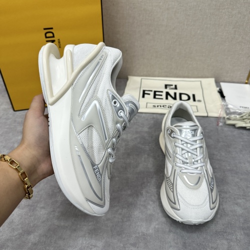 Replica Fendi Casual Shoes For Men #1156555 $128.00 USD for Wholesale