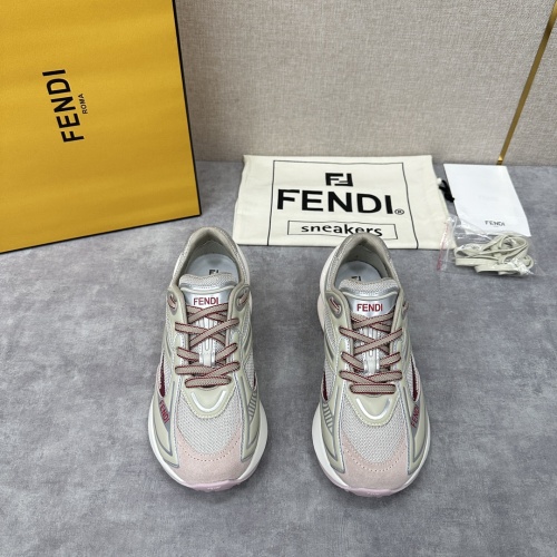 Replica Fendi Casual Shoes For Men #1156557 $128.00 USD for Wholesale