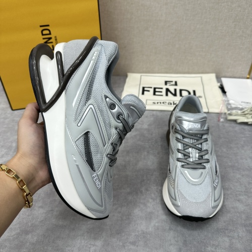 Replica Fendi Casual Shoes For Men #1156559 $128.00 USD for Wholesale