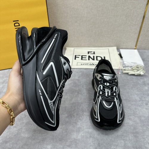 Replica Fendi Casual Shoes For Men #1156561 $128.00 USD for Wholesale