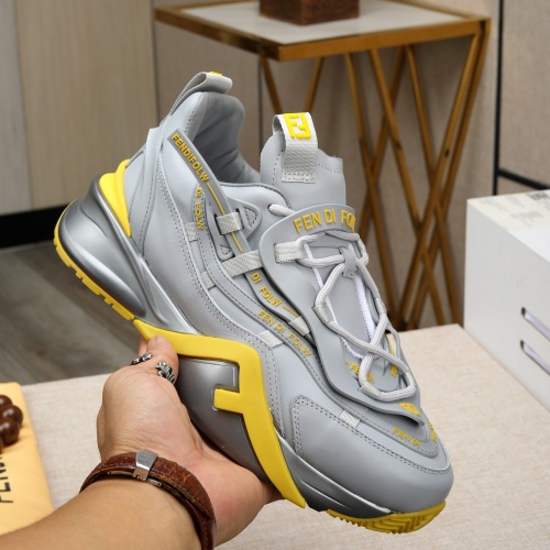 Replica Fendi Casual Shoes For Men #1156563 $100.00 USD for Wholesale