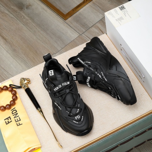 Replica Fendi Casual Shoes For Men #1156566 $100.00 USD for Wholesale