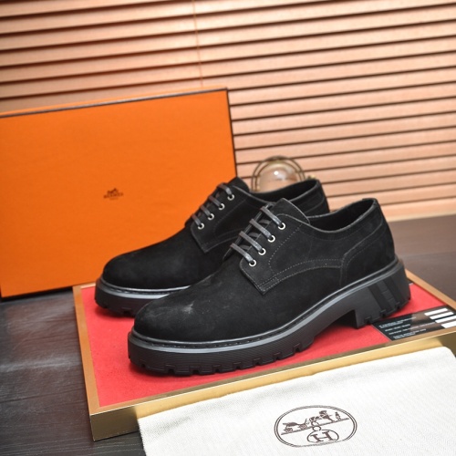 Hermes Leather Shoes For Men #1156616 $132.00 USD, Wholesale Replica Hermes Leather Shoes