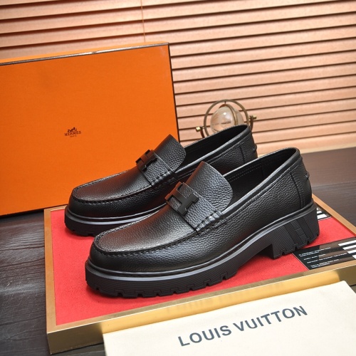 Hermes Leather Shoes For Men #1156622 $135.00 USD, Wholesale Replica Hermes Leather Shoes