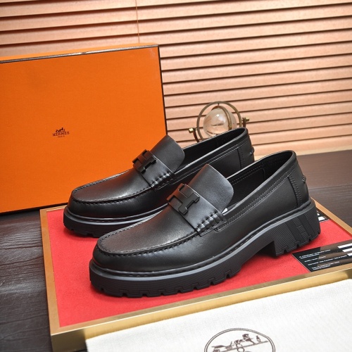 Hermes Leather Shoes For Men #1156623 $135.00 USD, Wholesale Replica Hermes Leather Shoes