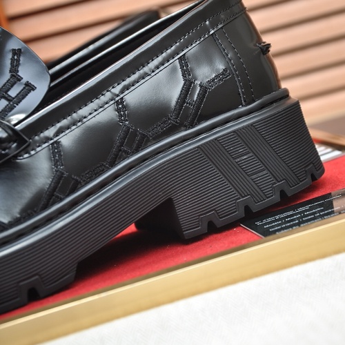 Replica Hermes Leather Shoes For Men #1156627 $135.00 USD for Wholesale