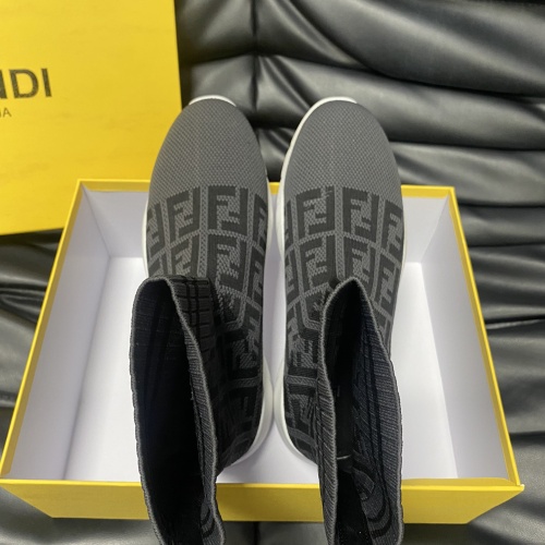 Replica Fendi Fashion Boots For Men #1156693 $76.00 USD for Wholesale
