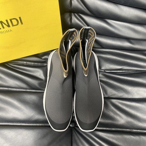 Replica Fendi Fashion Boots For Men #1156695 $80.00 USD for Wholesale