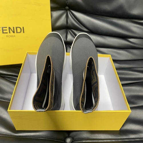 Replica Fendi Fashion Boots For Men #1156695 $80.00 USD for Wholesale