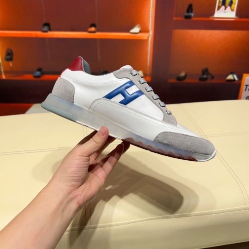 Replica Hermes Casual Shoes For Men #1156793 $88.00 USD for Wholesale