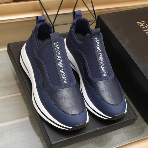 Replica Armani Casual Shoes For Men #1156834 $85.00 USD for Wholesale