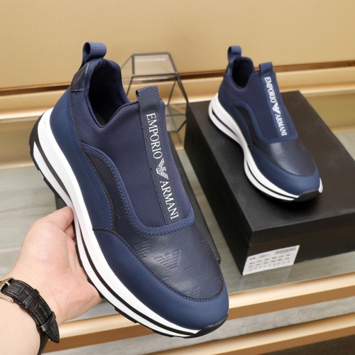Replica Armani Casual Shoes For Men #1156834 $85.00 USD for Wholesale