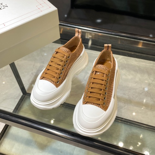 Replica Alexander McQueen Casual Shoes For Women #1157018 $105.00 USD for Wholesale