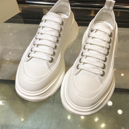 Replica Alexander McQueen Casual Shoes For Women #1157032 $105.00 USD for Wholesale