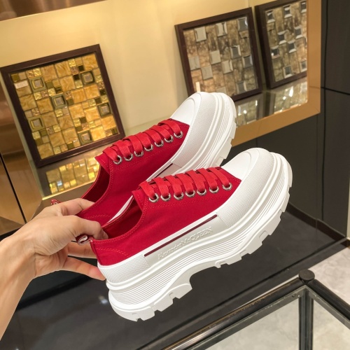 Replica Alexander McQueen Casual Shoes For Women #1157040 $105.00 USD for Wholesale
