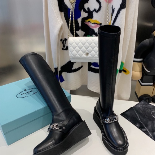 Replica Prada Boots For Women #1157131 $128.00 USD for Wholesale
