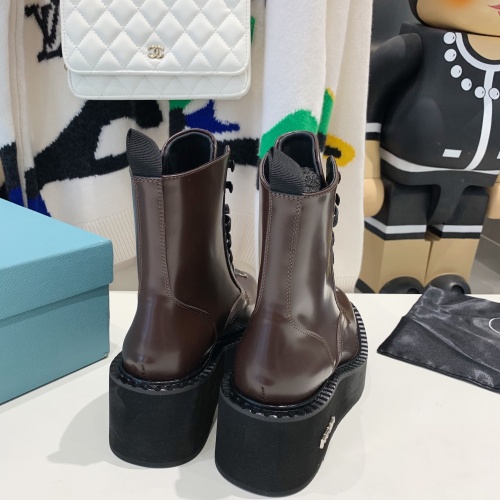 Replica Prada Boots For Women #1157135 $130.00 USD for Wholesale