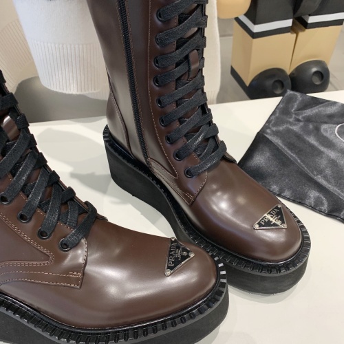 Replica Prada Boots For Women #1157139 $162.00 USD for Wholesale