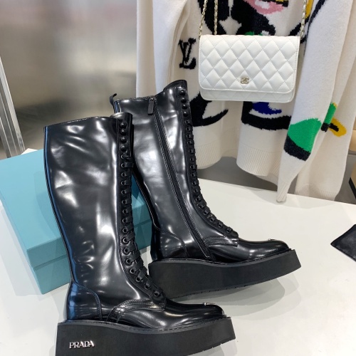 Replica Prada Boots For Women #1157141 $162.00 USD for Wholesale