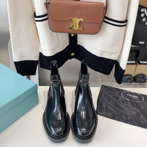 Replica Prada Boots For Women #1157143 $118.00 USD for Wholesale