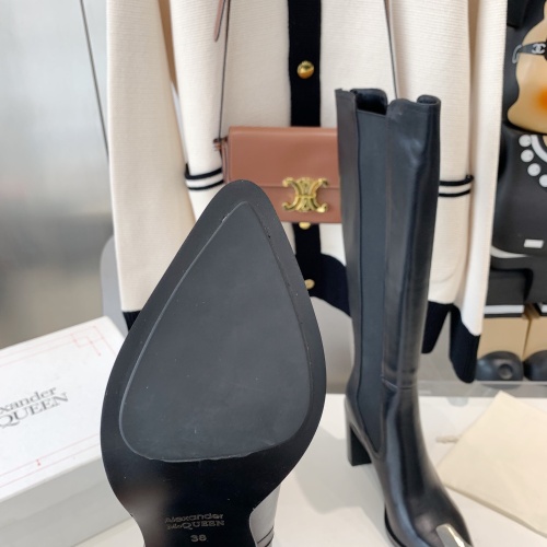 Replica Alexander McQueen Boots For Women #1157196 $162.00 USD for Wholesale