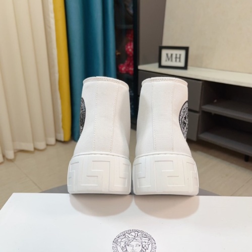 Replica Versace High Tops Shoes For Men #1157467 $82.00 USD for Wholesale