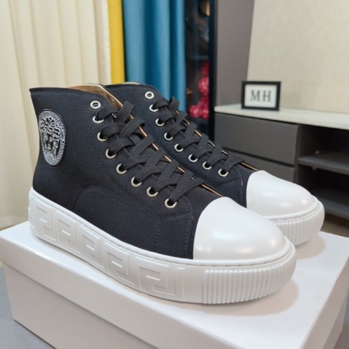 Versace High Tops Shoes For Men #1157468