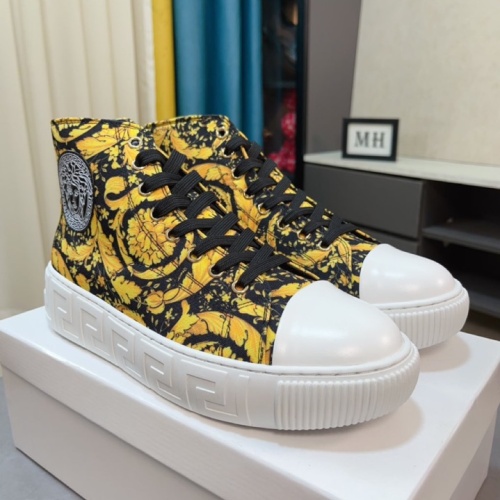 Versace High Tops Shoes For Men #1157469