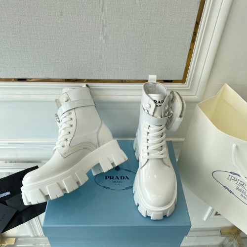 Replica Prada Boots For Women #1157590 $115.00 USD for Wholesale