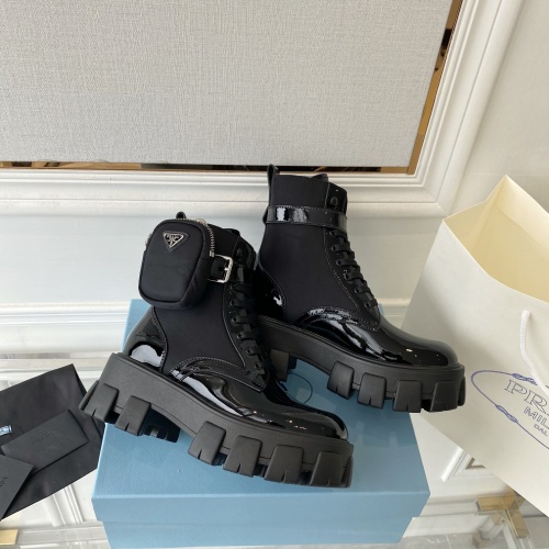 Replica Prada Boots For Women #1157591 $115.00 USD for Wholesale