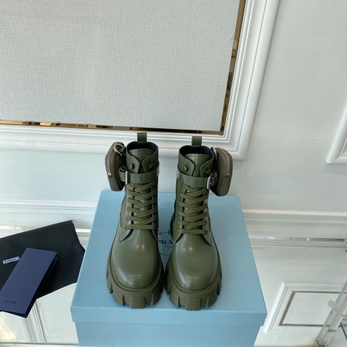 Replica Prada Boots For Women #1157593 $115.00 USD for Wholesale