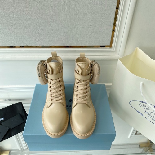 Replica Prada Boots For Women #1157594 $115.00 USD for Wholesale
