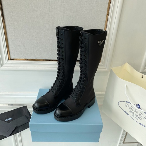 Replica Prada Boots For Women #1157597 $115.00 USD for Wholesale