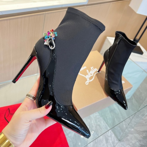 Christian Louboutin Boots For Women #1157810 $125.00 USD, Wholesale Replica Christian Louboutin Boots