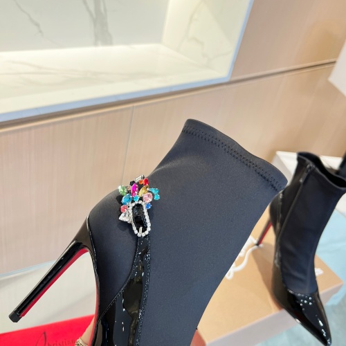 Replica Christian Louboutin Boots For Women #1157810 $125.00 USD for Wholesale