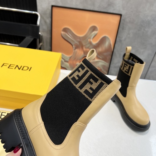 Replica Fendi Fashion Boots For Women #1157842 $102.00 USD for Wholesale