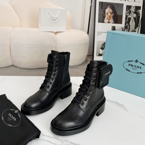 Replica Prada Boots For Women #1157861 $128.00 USD for Wholesale