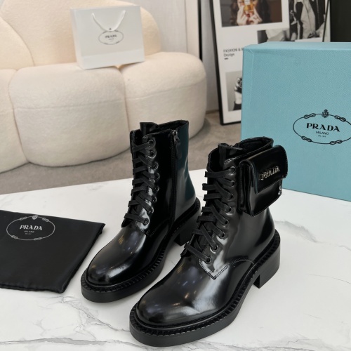 Replica Prada Boots For Women #1157862 $128.00 USD for Wholesale