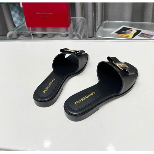 Replica Salvatore Ferragamo Slippers For Women #1157911 $82.00 USD for Wholesale