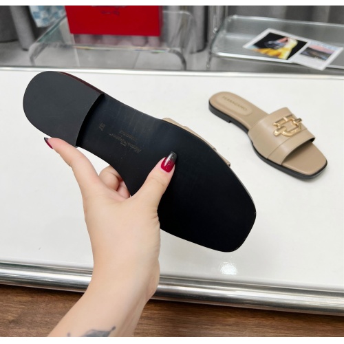 Replica Salvatore Ferragamo Slippers For Women #1157917 $82.00 USD for Wholesale