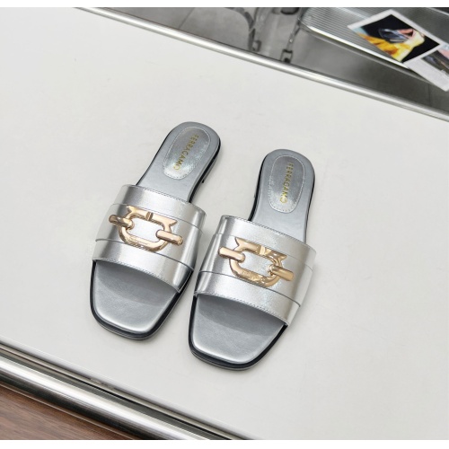 Replica Salvatore Ferragamo Slippers For Women #1157918 $82.00 USD for Wholesale