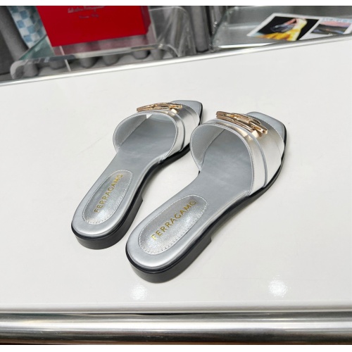 Replica Salvatore Ferragamo Slippers For Women #1157918 $82.00 USD for Wholesale