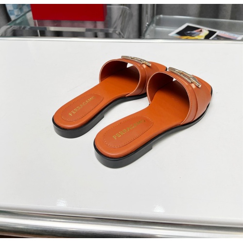 Replica Salvatore Ferragamo Slippers For Women #1157919 $82.00 USD for Wholesale